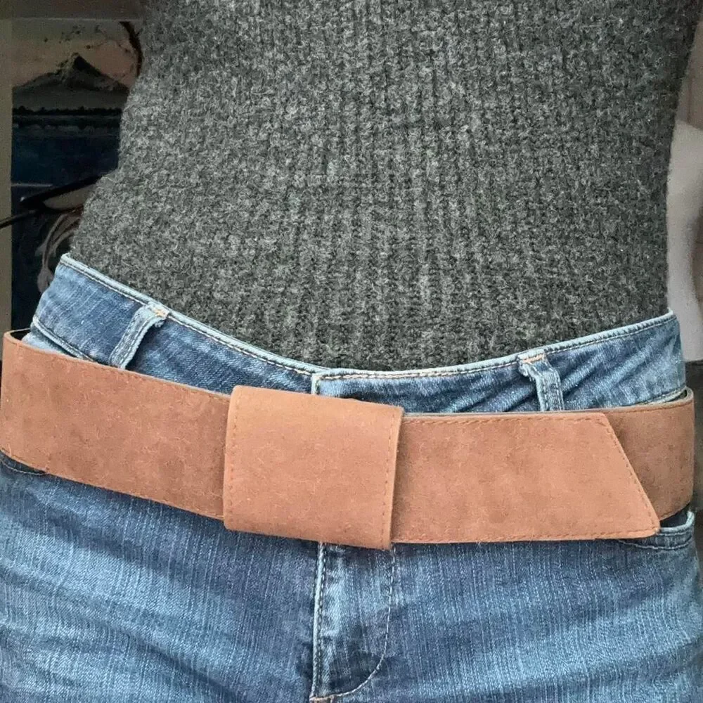 Unbranded Women's Brown and Tan Belt